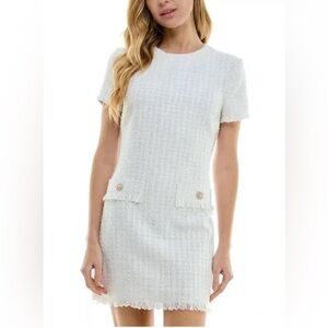 BeBop White Mini Dress
